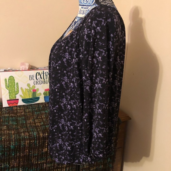 🌟B2G1🌟Michael Michael Kors floral peasant top - Picture 6 of 14